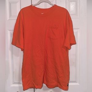 Men’s Neon Orange Nike T-shirt.